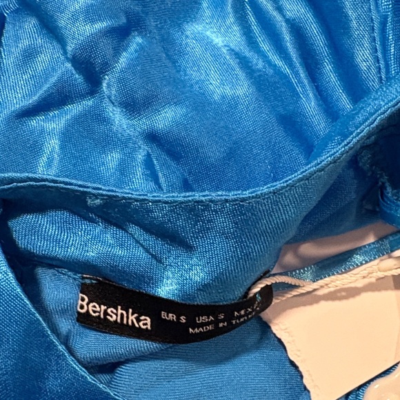 Bershka Vibrant Blue Blouse - Picture 2 of 4